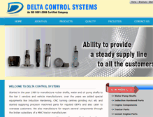 Tablet Screenshot of deltacontrolsystems.net